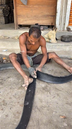 How yo making Sewing Machine Belt...!Amaging Skills 😱😳 #vairalpost #foryou #foryou