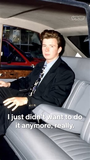 517K views · 9.9K reactions | "Taking somebody who's in obscurity and turning them into a face that the world recognizes in an extremely short period of time is not good for people. It does actually kill people..." A candid Rick Astley discusses the burnout he felt following the success of Never Gonna Give You Up. | VICE | Facebook