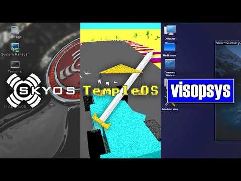 Extremely Weird Non-Linux Operating Systems