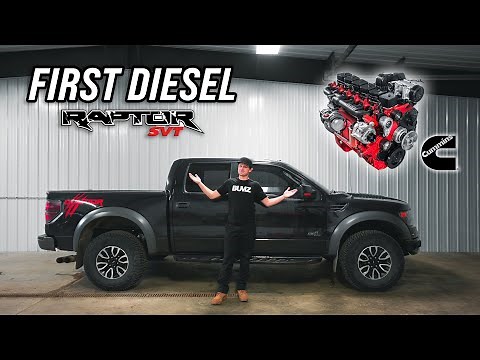 Building the Worlds First Cummins Swapped Raptor!