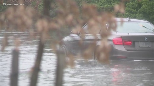 October nor'easter impacts Norfolk and Virginia Beach