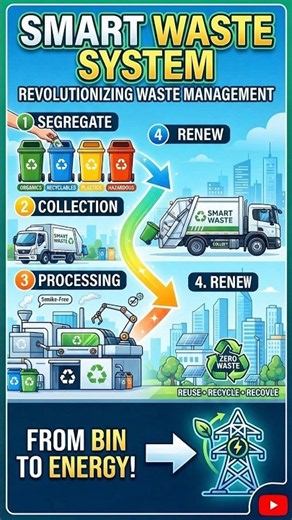 How Waste Management Works ♻️ #shorts
