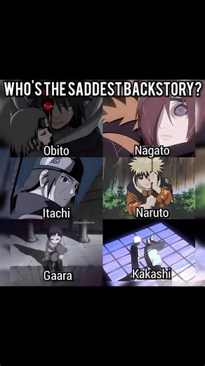 Imagine losing everything. 😭#NarutoEdits #AnimeSad #Gaara #Obito #Nagato
