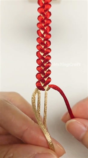 How to Tie Fancy Square Knot 2603034 Quick Macrame Tutorial #shortstutorial #knot #diy#handmade