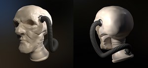 Blender Tube with Array and Curve modifier