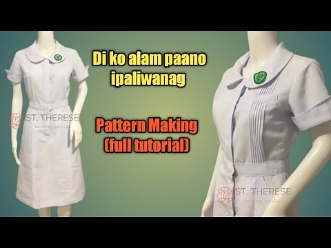 OLFU Uniform Pattern Making (full tutorial)