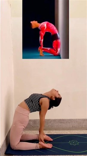 🐪 Camel Pose (Ustrasana).