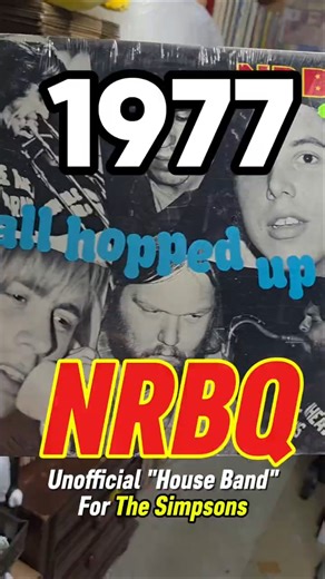 The Simpsons Unofficial "House Band", NRBQ Sealed Lp! #NRBQ #thesimpsons #vinylcollection #NRBQ