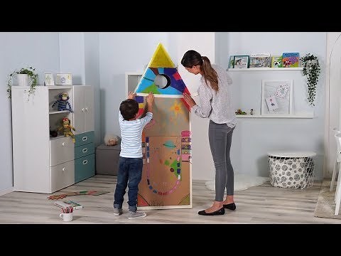 Noris junior cardboard rocket ▪ DIY Tutorial | STAEDTLER