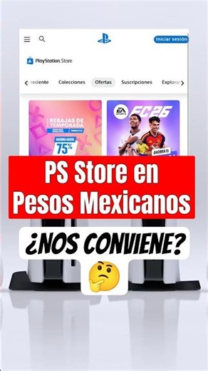 ¡La PlayStation Store empezará a cobrar en Pesos Mexicanos! 😎 #playstation #videojuegos #gaming
