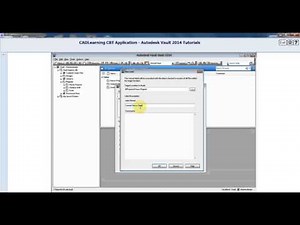 AutoDesk Vault 2014 Tutorials: Working With Labels