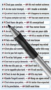 ​Parler Anglais : 20 Expressions Indispensables pour Sonner comme un Natif 🇬🇧#anglaisfacile #french