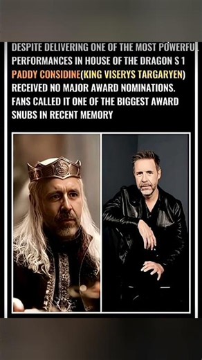 Why Was Paddy Considine Ignored by the Emmys?