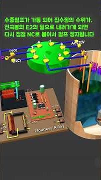 배수펌프 동작회로 (Drain pump operation circuit) #shorts