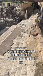 The Pool of Siloam in Jerusalem is the site of a key miracle in the Gospel of John (John 9), where Jesus healed a man born blind. After making mud with his saliva, Jesus told the man to wash in the Pool of Siloam. When he did, his sight was restored. Historically, the pool was part of King Hezekiah’s 8th-century BCE water system, channeling water into Jerusalem through a tunnel from the Gihon Spring. It also served as a ritual purification site for pilgrims going to the Temple. In 2004, archaeol