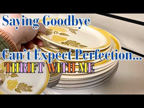 Guess I’ll Be Spending More Time At GOODWILL Now! Saying Goodbye - Thrift With Me!
