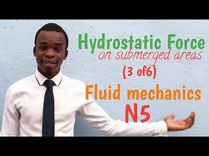 Hydrostatic force on submerged areas(3 of6) Fluid mechanics N5