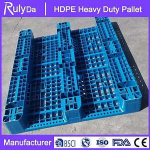 [Hot Item] Stackable Single Side HDPE Plastic Pallet/Plastic Tray