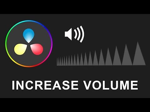 How To Change Volume In DaVinci Resolve
