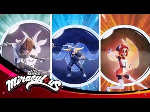 MIRACULOUS SEASON 6 | Miss Hound, Caprikid, Minotaurox - Group Transformation