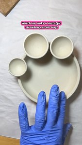 I just had to make more of these lil cuties! Especially with strawberry season at its peak here in NC! 🍓🍰 #pottery #strawberries | Diverse Earth Studios