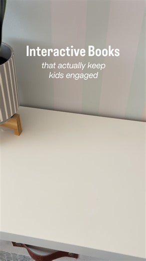 Interactive books that actually keep little hands + hearts engaged ✨...