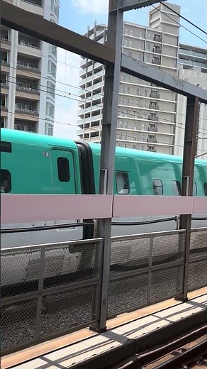 武蔵浦和の横をE5系が通過！#鉄道 #通過列車 #新幹線 #東北新幹線 #e5系