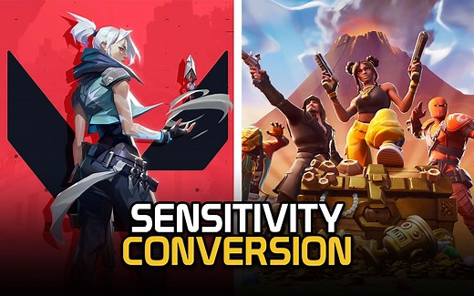 How to convert Valorant sensitivity to Fortnite