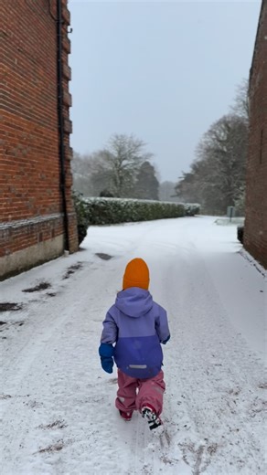 Cavick House Farm on Instagram: "It’s snowing at Cavick! ❄️❄️❄️❄️❄️❄️❄️❄️❄️❄️❄️❄️❄️❄️❄️ We are back open at 10:30am on Thursday snow or not! Cafe & Gift Shop Thursday, Friday & Saturday 10:30-2 #snowmuchfun #snowfall #farmcafe #happygirl #farmfun"