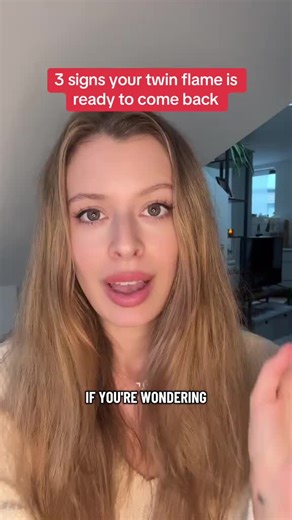 3 signs your twin flame is ready to come back#twinflame #twinflamejourney #spiritualtiktok