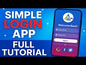 Simple Login App in Minutes | Full Step-by-Step Tutorial