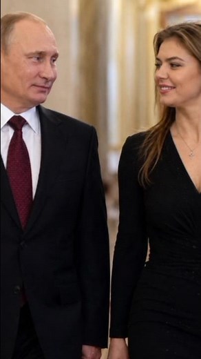 Putin & Alina Kabaeva Walking Moments Red Dress Elegant Style