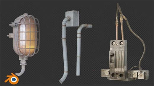 【GPT4 翻译】在 Blender 中进行建模和纹理制作全流程