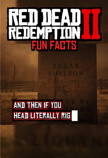 Red dead redemption fun Facts #reddead #reddeadonline #reddeadredemtion2 #rdr2