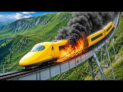 Most Unbelievable Train Moments Caught on Camera | Best of Month #04