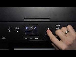 Canon MG5700 Change language