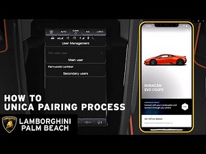 HOW TO | UNICA PAIRING PROCESS FOR HURACAN EVO