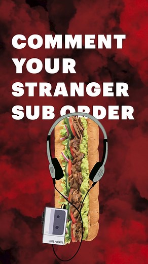 @subway | Stranger Subs have happened | Instagram