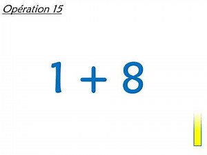 Calcul mental CM1 Connaître les tables d'addition de 0 à 9 2
