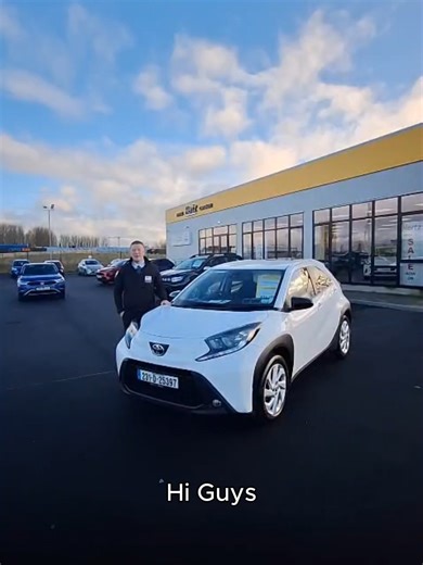 New Stock Alert! 2023 Toyota Aygo X Drop in today and this could be your next car from just €39 per week! 061 323 400 #usedcarsales #hertzcarsales #usedcarslimerick
