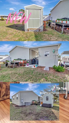 LAKE LIFE LOW-MAINTENANCE LIVING IN MID FLORIDA LAKES! 🌴🏡 Welcome to 125 Crossways Drive #733, Leesburg, FL 34788 in the desirable Mid Florida Lakes 55 community! This well-maintained 2013 Nobility home offers 2 bedrooms, 2 bathrooms, and 864 sq ft with an open layout, split-bedroom floor plan, vinyl plank flooring, screened front porch, carport, extra concrete parking pad, and an 8x10 shed with electric and air. Plus, the new A/C and heat pump in 2026 add even more value and peace of mind. Pr