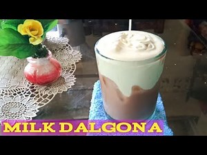 DALGONA MILK | Bearbrand Dalgona | how to make Dalgona Milk