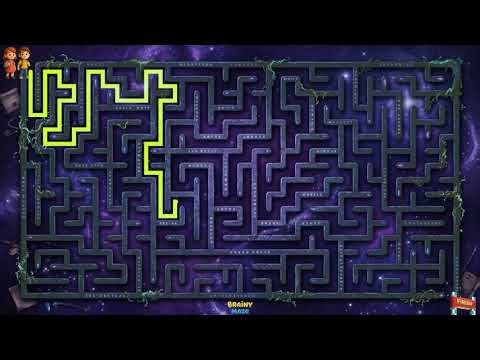 Magical Wizard's Labyrinth | Educational Logic & Spatial Skills Maze (Animated Solution)