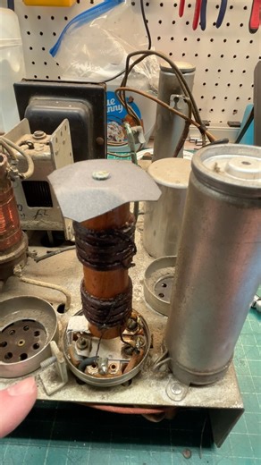 I.F. Transformer | Rubber Wire | GE Radio | Model M-52