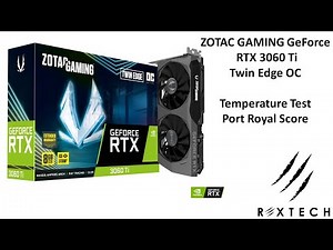 [Unbox+Test] Zotac Gaming RTX3060Ti 8GB Twin Edge OC