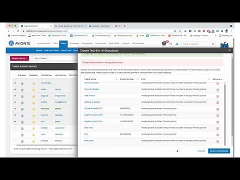 Text-Em-All/ Avionte BOLD Integration