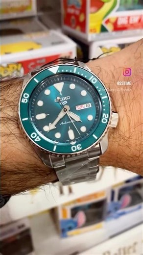 Seiko SRPD61K1 Green Dial Automatic – Hulk Vibes Review