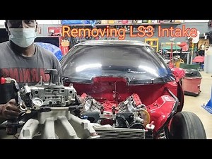 Removing the LS Intake Manifold on the Camaro