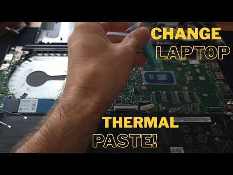 How Change Laptop CPU Thermal Paste