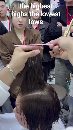 The Ultimate Japanese Layered Bob Transformation ✂️✨ #haircut #hairstyle